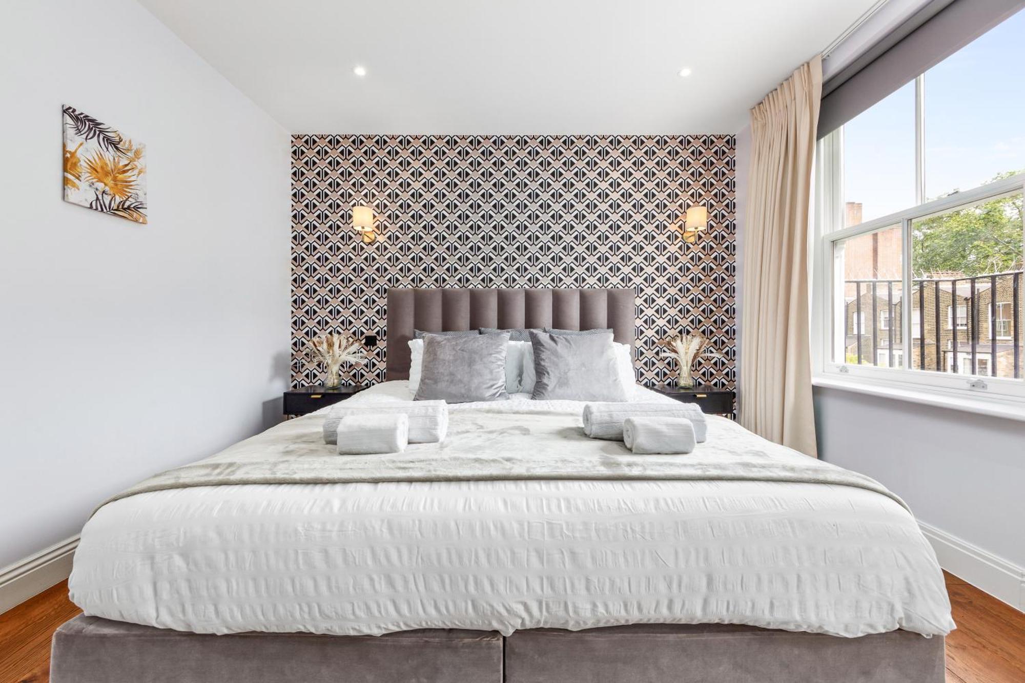 Stylish 2 Bedroom Apartment In Westminster Sleeps 5 With Ac London Bagian luar foto