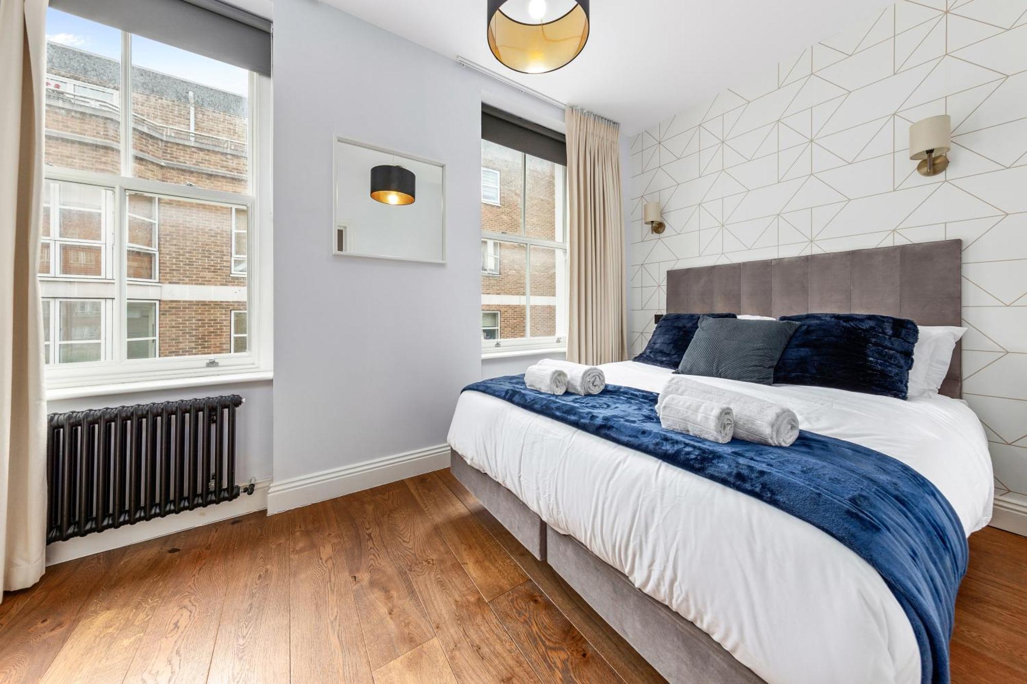 Stylish 2 Bedroom Apartment In Westminster Sleeps 5 With Ac London Bagian luar foto