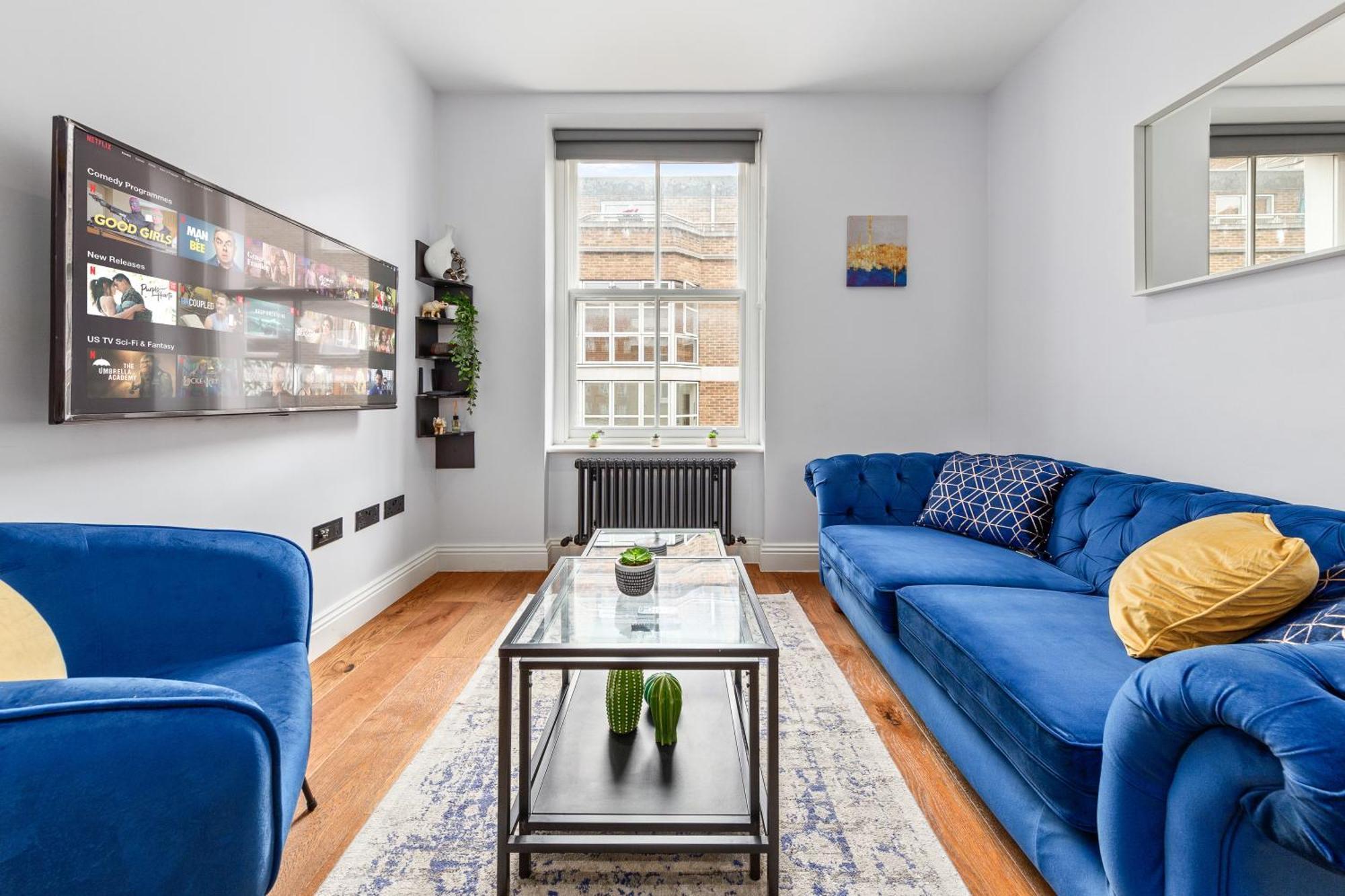 Stylish 2 Bedroom Apartment In Westminster Sleeps 5 With Ac London Bagian luar foto